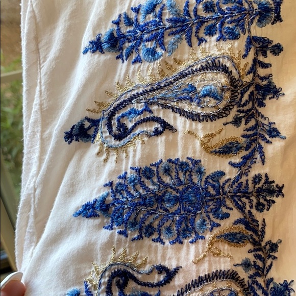 Tiny By Anthropologie(size small) Off-White Blouse - Picture 3 of 4